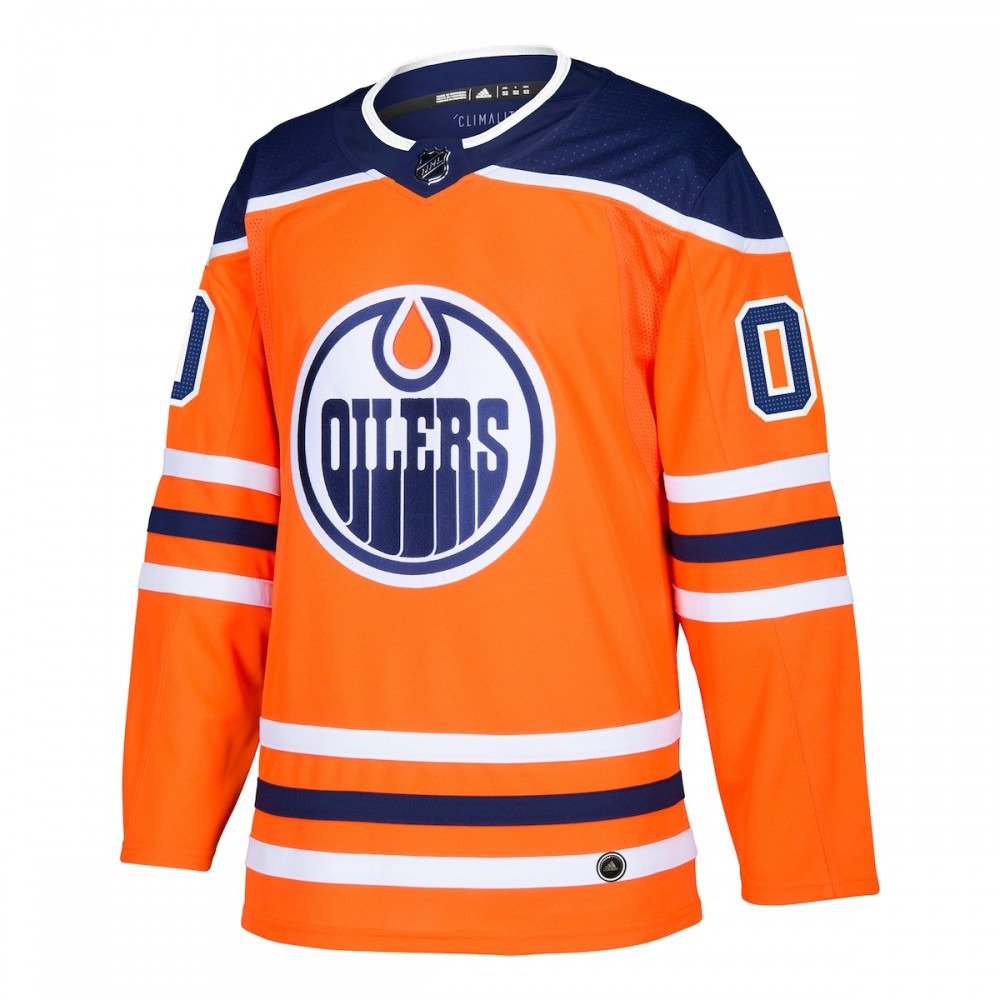 Edmonton Oilers adidas Authentic Custom Jersey - Orange-Pro Kit Vault | Brand New 26/27 Sports Jerseys